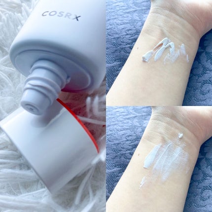 ビタミンEバイタライジングUVクリーム SFP50+/COSRX/日焼け止めクリームを使ったクチコミ(2枚目)