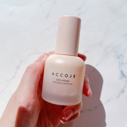 アンチエイジング インテンシブアンプル/ACCOJE/美容液を使ったクチコミ(3枚目)