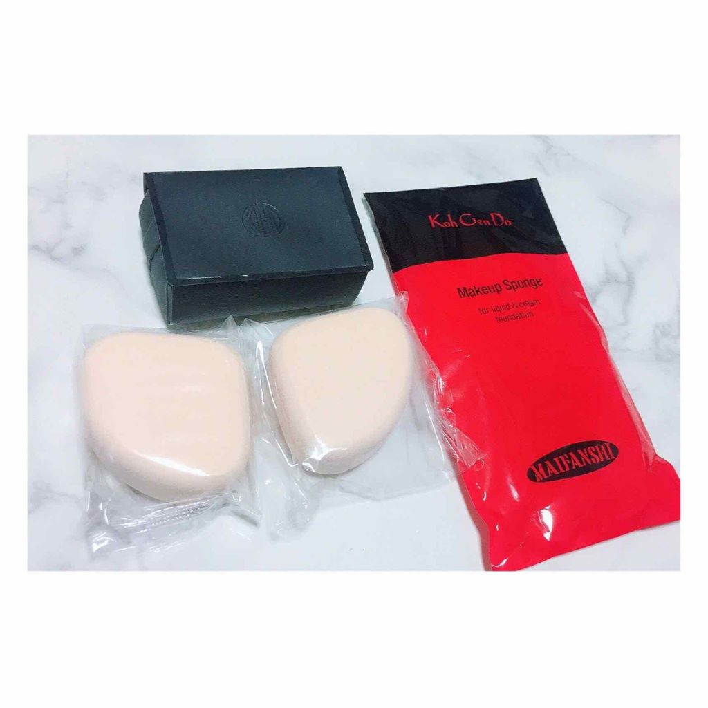 メイクアップスポンジ(リクイッド/クリーム ファンデーション用)/Koh Gen Do/パフ・スポンジを使ったクチコミ(1枚目)