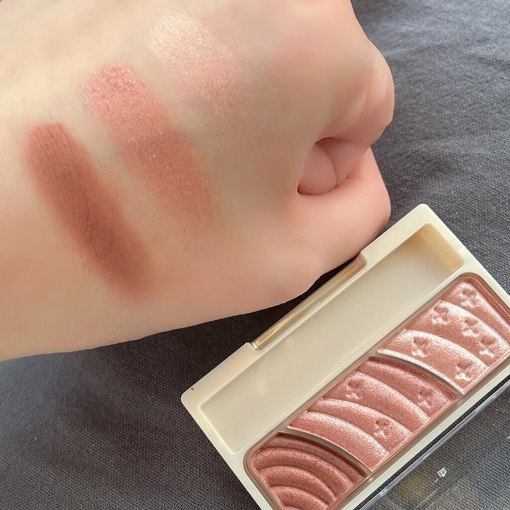 トーンアップアイシャドウ/CEZANNE/アイシャドウパレットを使ったクチコミ(7枚目)