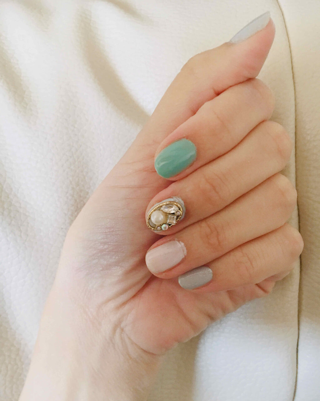 ネイルパーツ/セリア/ネイルチップ・パーツを使ったクチコミ（1枚目）