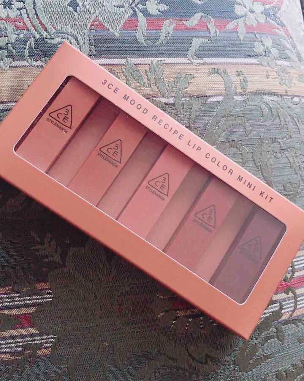 3CE MOOD RECIPE LIP COLOR/3CE/口紅を使ったクチコミ(1枚目)
