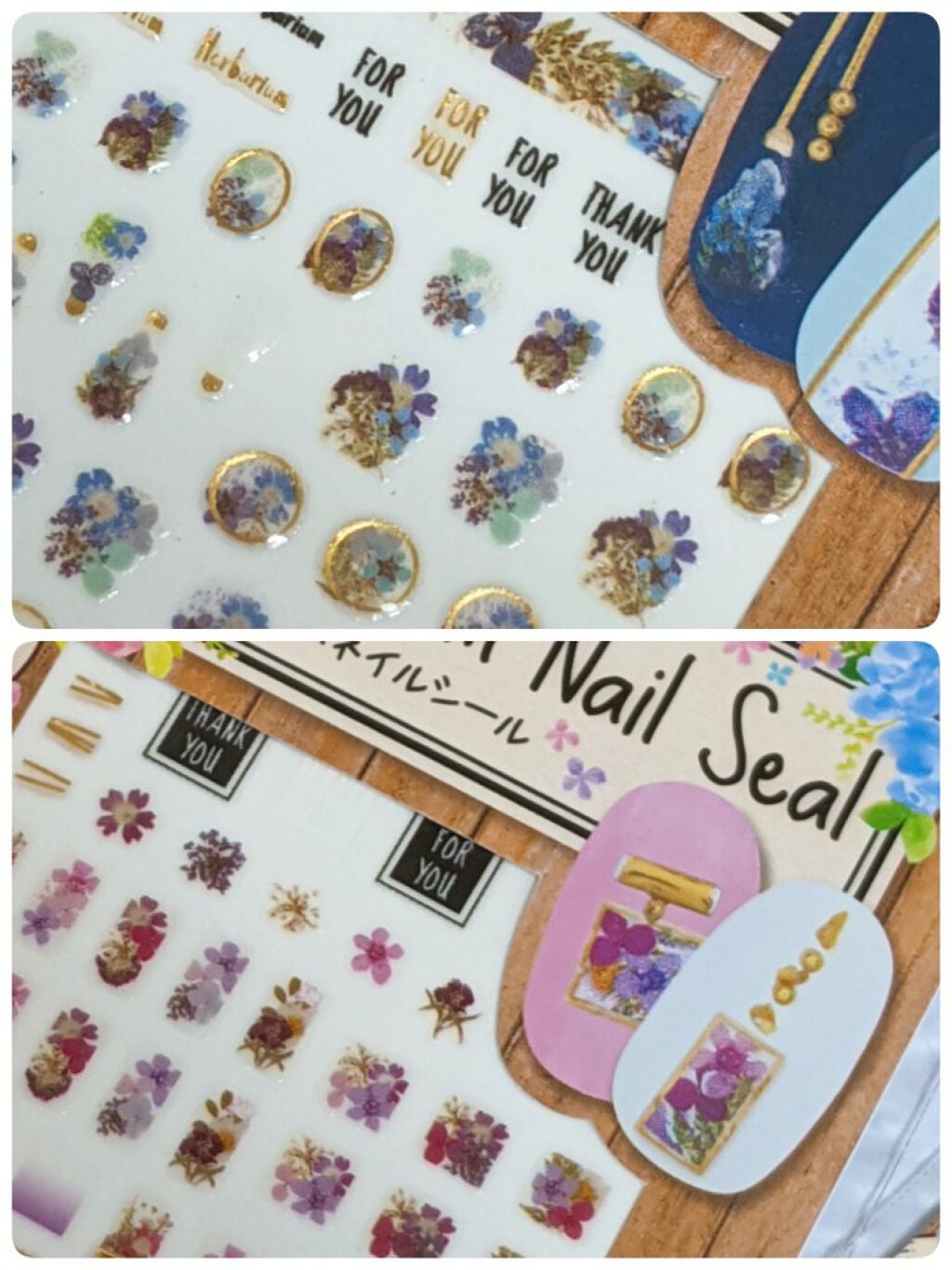 ネイルシール/キャンドゥ/ネイルシールを使ったクチコミ(2枚目)