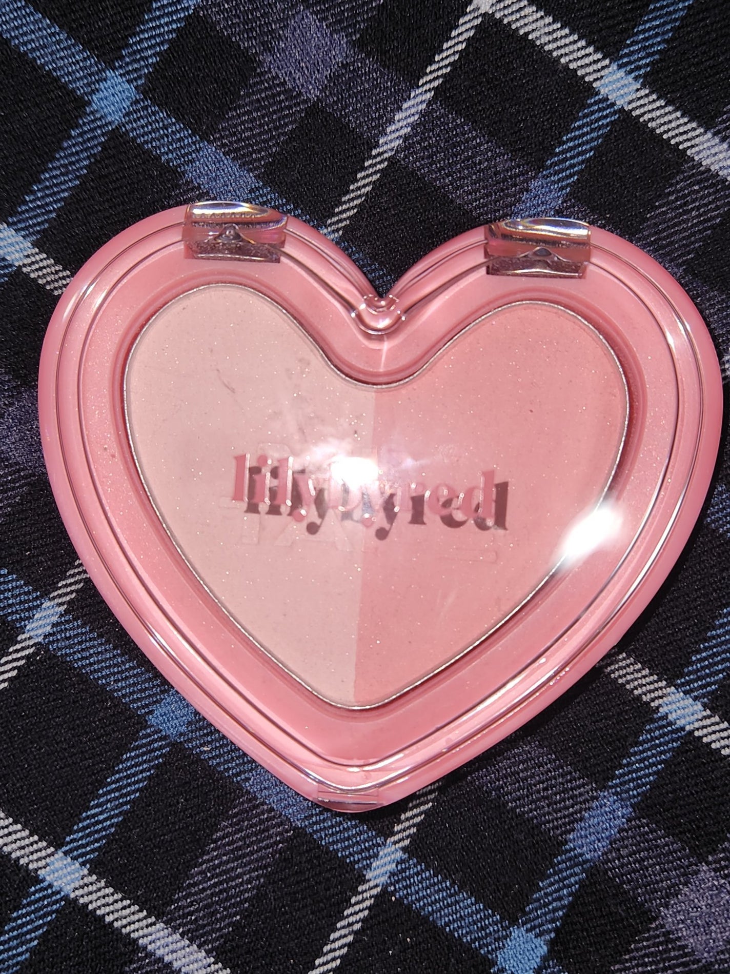 ラブビームチークデュオ/lilybyred/パウダーチークを使ったクチコミ(4枚目)