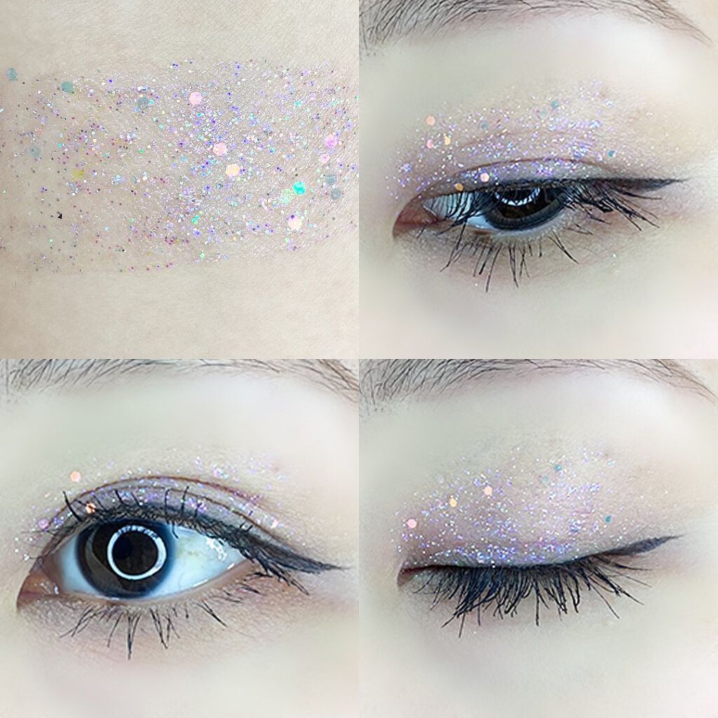 ダイヤモンドシリーズ 星空リキッドアイシャドウ/ZEESEA/リキッドアイシャドウを使ったクチコミ(3枚目)