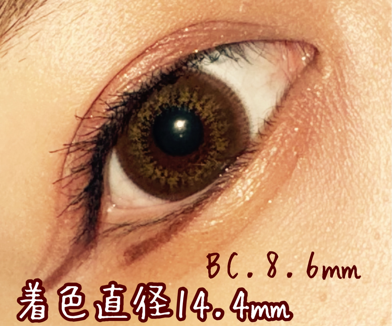 Flurry by colors 1day くりくりプードル/Flurry by colors/ワンデー（１DAY）カラコンを使ったクチコミ（2枚目）