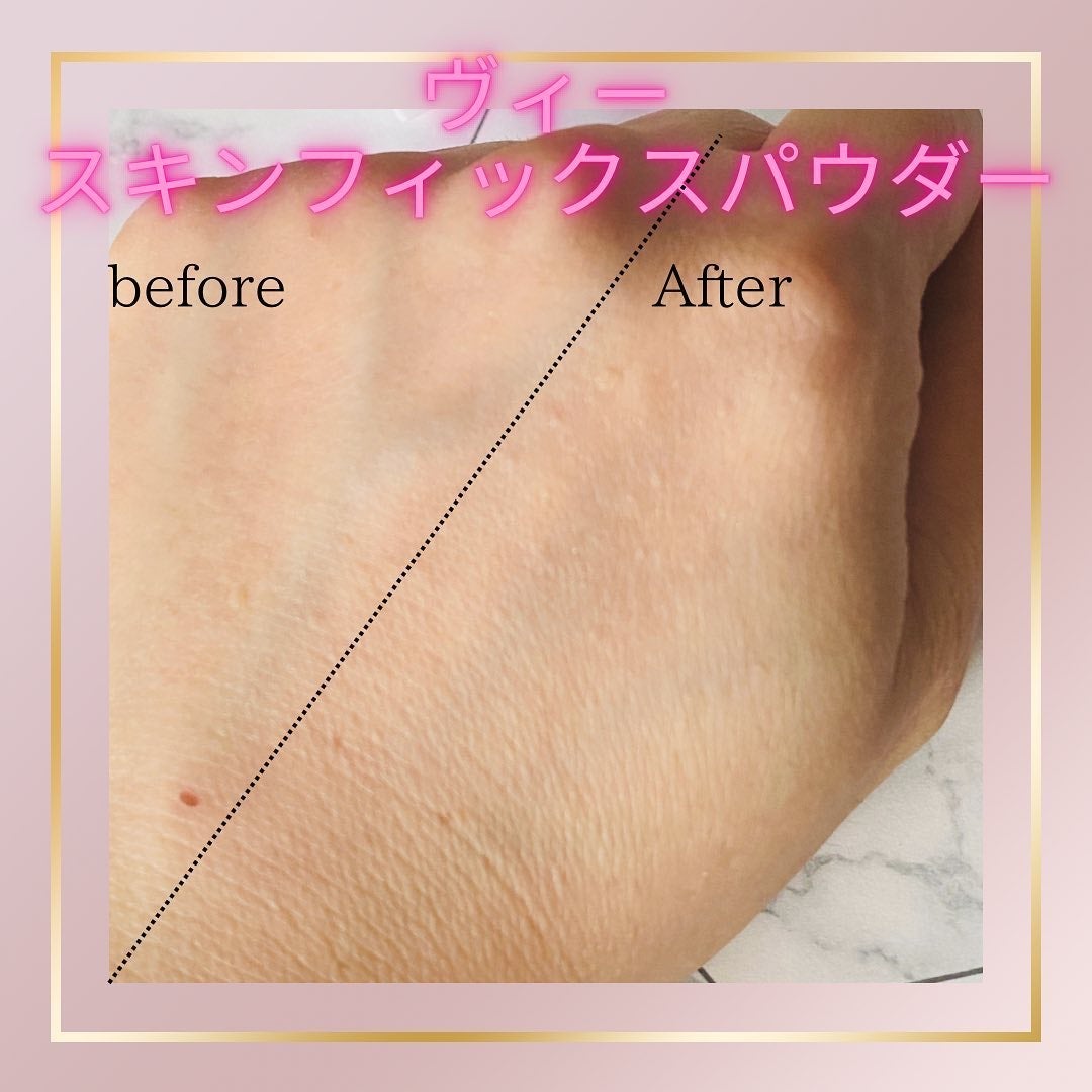 のんびりのび子 on LIPS 「#ヴィーコスメ #ヴィースキンフィックスパウダー #フェイスパ..」(4枚目)