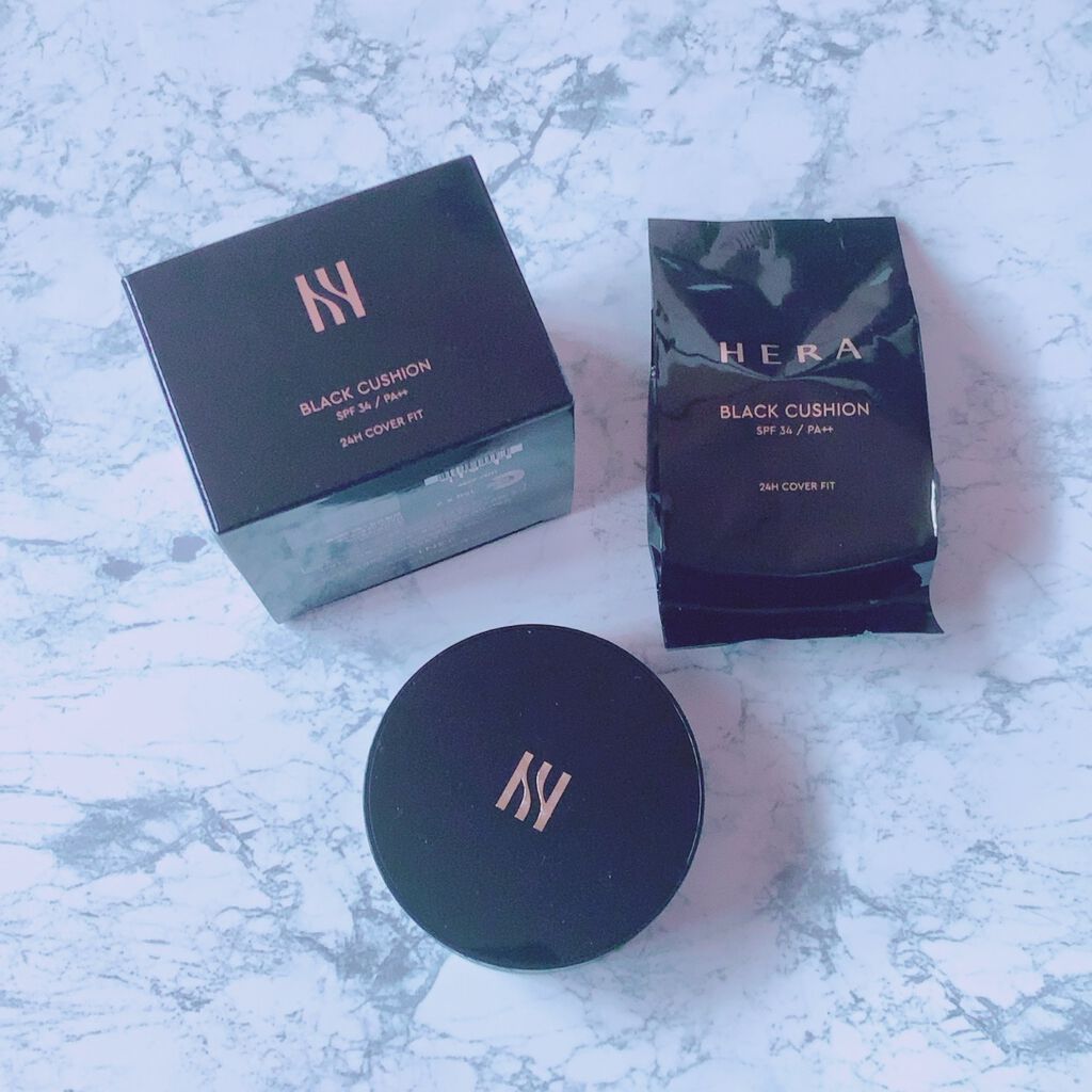 ブラック クッション/HERA/クッションファンデーションを使ったクチコミ(3枚目)