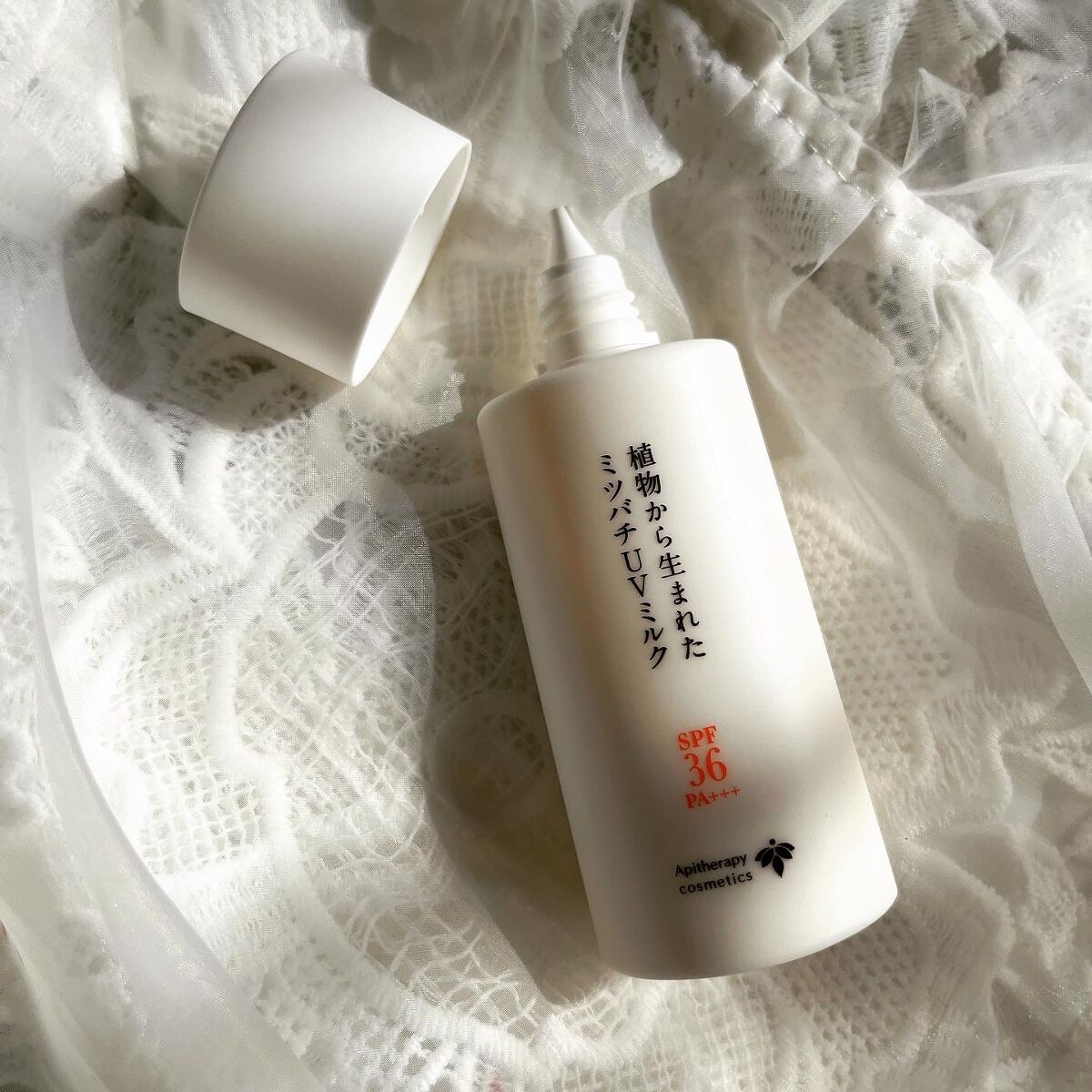 植物から生まれたミツバチUVミルク/アピセラピーコスメティクス/日焼け止めミルクを使ったクチコミ（2枚目）