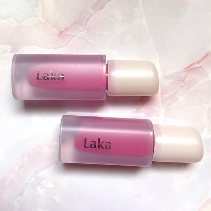 フラワーキャプチャーティント/Laka/口紅を使ったクチコミ(2枚目)