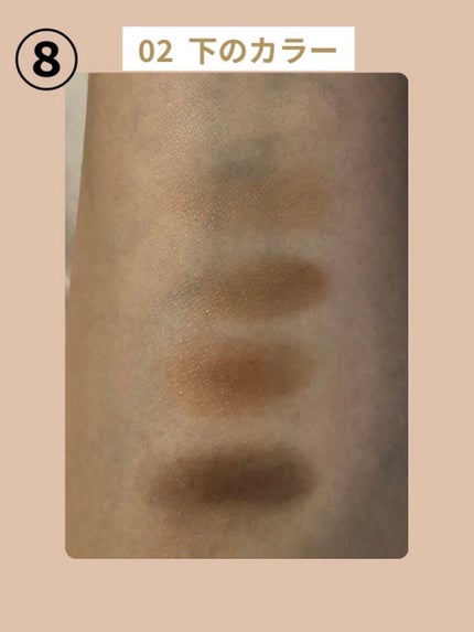 ベターザンパレット/rom&nd/アイシャドウパレットを使ったクチコミ(9枚目)