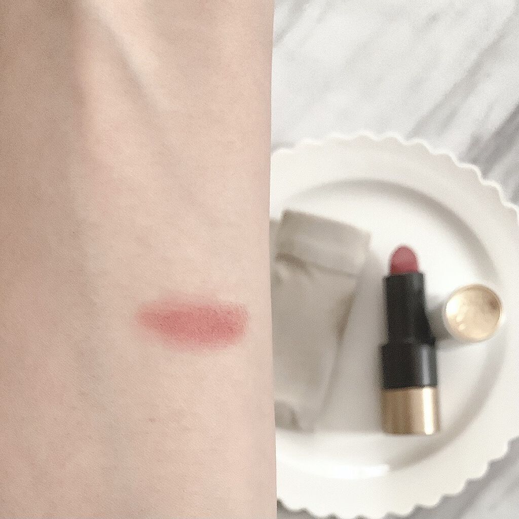 〈ルージュ・エルメス〉 ルージュ ア レーヴル マット/エルメス/口紅を使ったクチコミ（2枚目）