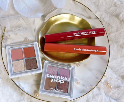 グリッターレイヤリングアイシャドウパレット/TWINKLE POP/アイシャドウパレットを使ったクチコミ(9枚目)