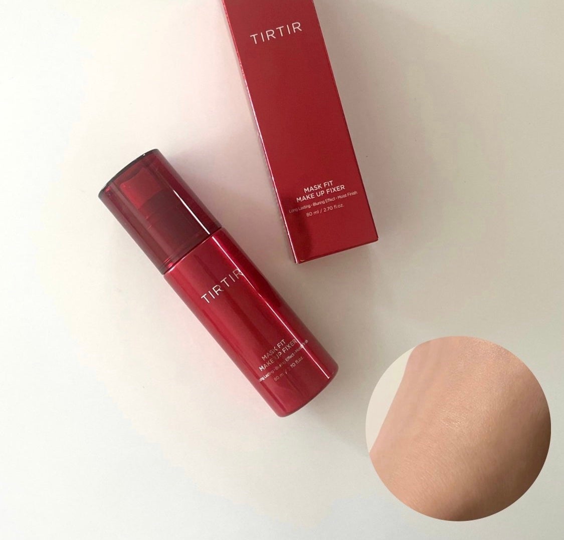 マスクフィット メイクアップフィクサー/TIRTIR(ティルティル)/フィックスミストを使ったクチコミ(2枚目)