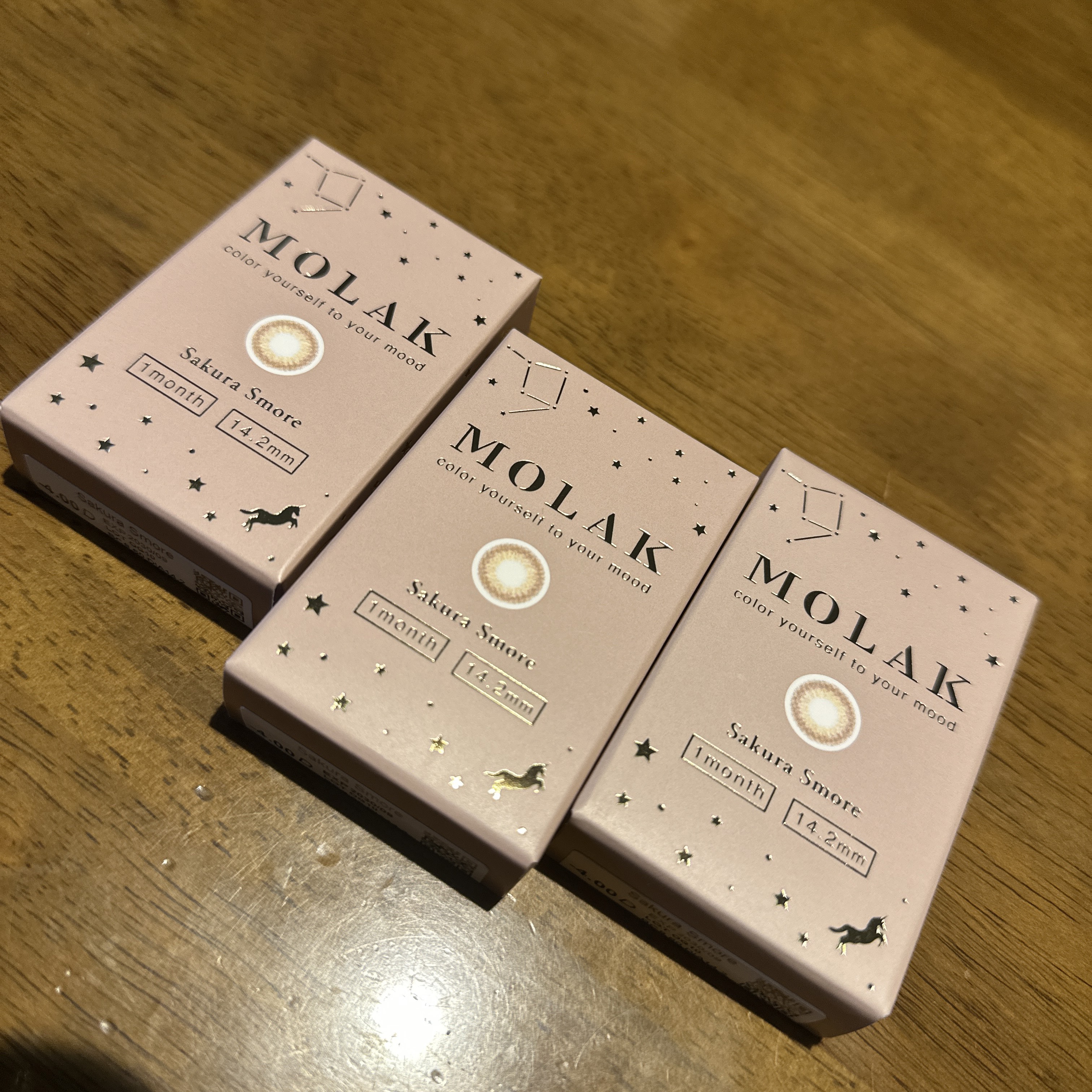 MOLAK 1month サクラスモア/MOLAK/１ヶ月（１MONTH）カラコンを使ったクチコミ（1枚目）