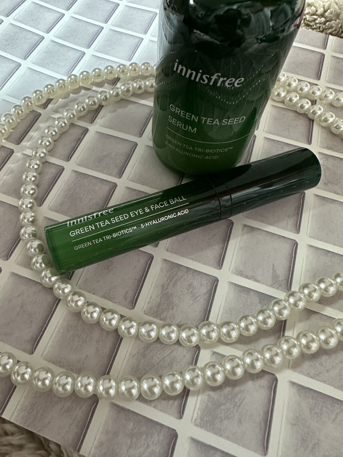 グリーンティーシード セラム N/innisfree/美容液を使ったクチコミ（2枚目）