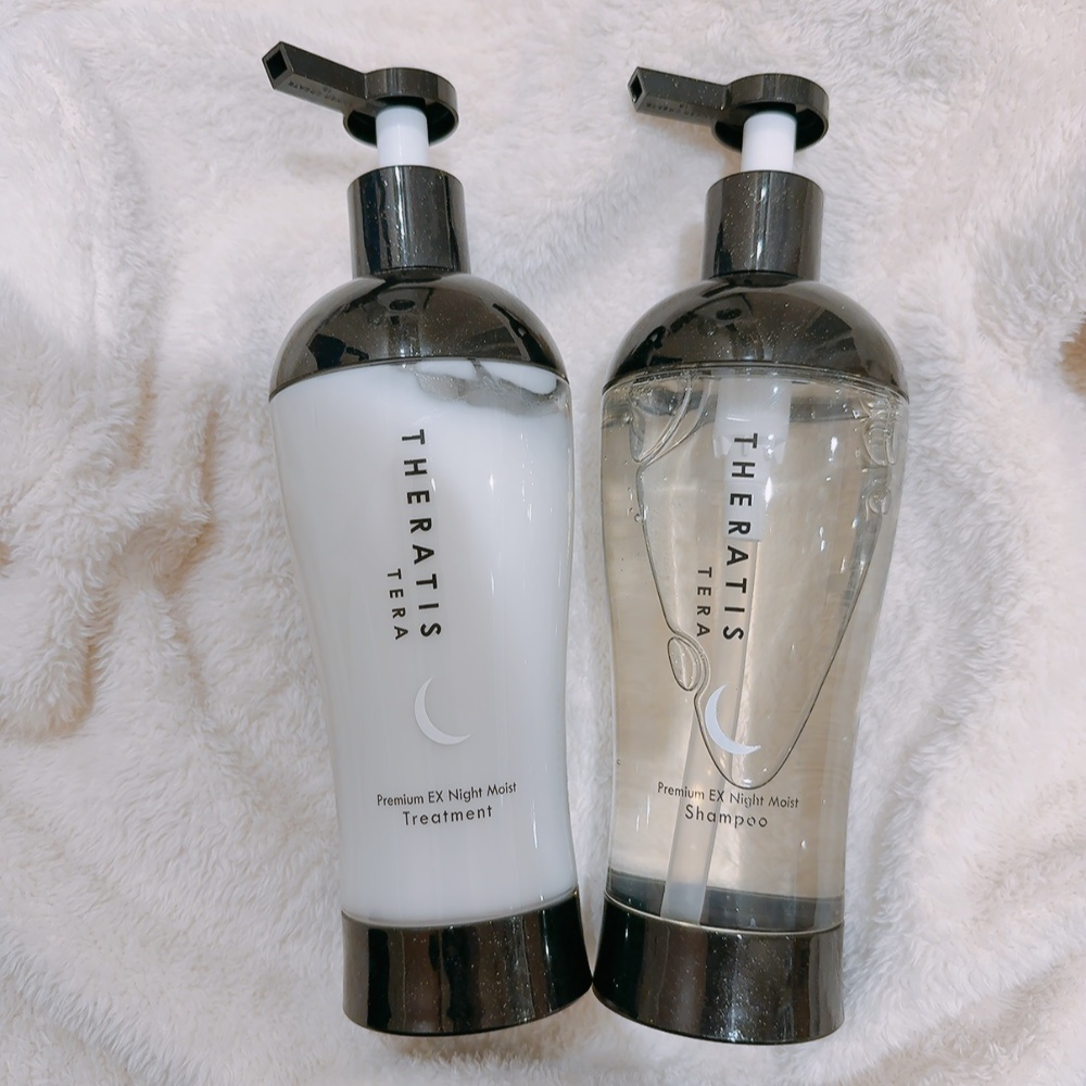 セラティス テラ プレミアム EX ナイト モイスト シャンプー/ヘアトリートメント/THERATIS/市販シャンプーを使ったクチコミ（1枚目）