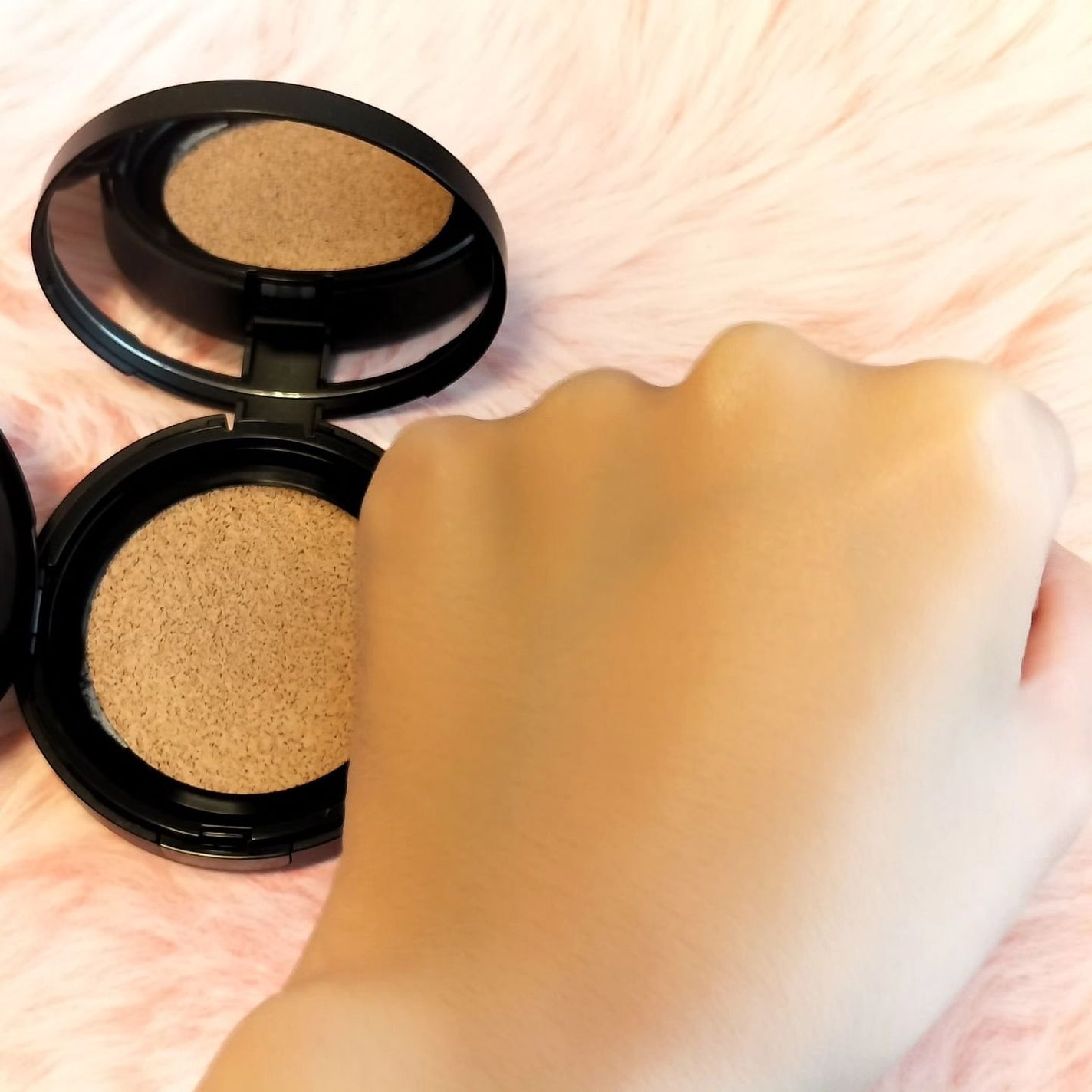 ベルベットジュエルクッション/BIVABOO/クッションファンデーションを使ったクチコミ(4枚目)