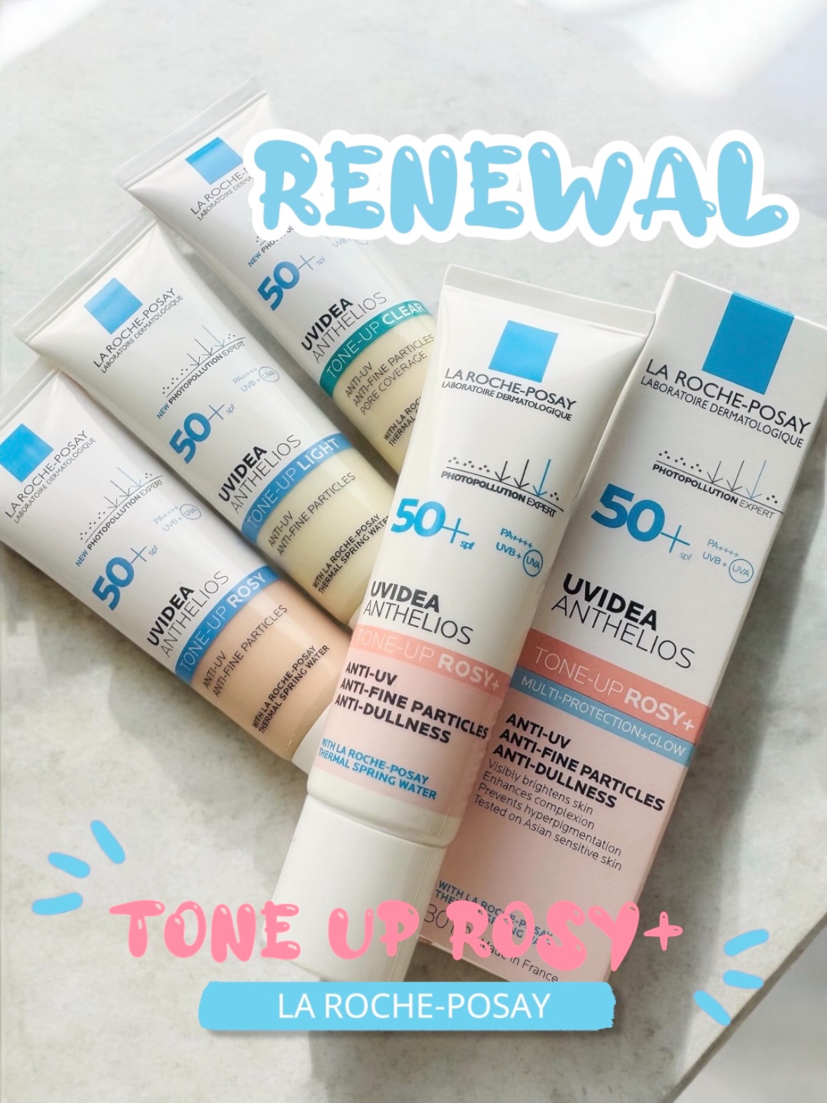 UVイデア XL プロテクショントーンアップ ローズ/ラ ロッシュ ポゼ/日焼け止めクリームを使ったクチコミ（1枚目）