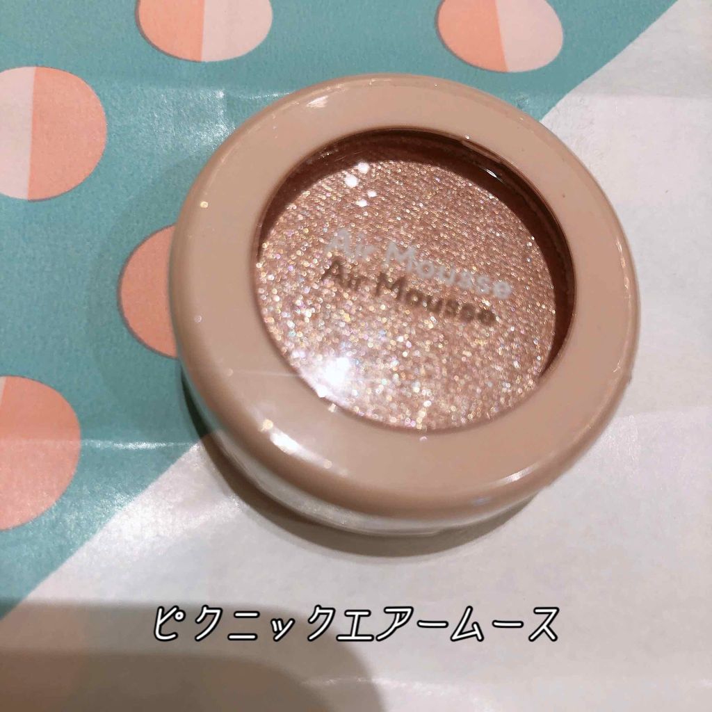 ピクニック エアームースアイズ/ETUDE/ジェル・クリームアイシャドウを使ったクチコミ(1枚目)