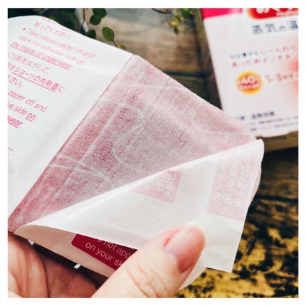 蒸気の温熱シート 下着の内側面に貼るタイプ/めぐりズム/その他を使ったクチコミ(6枚目)