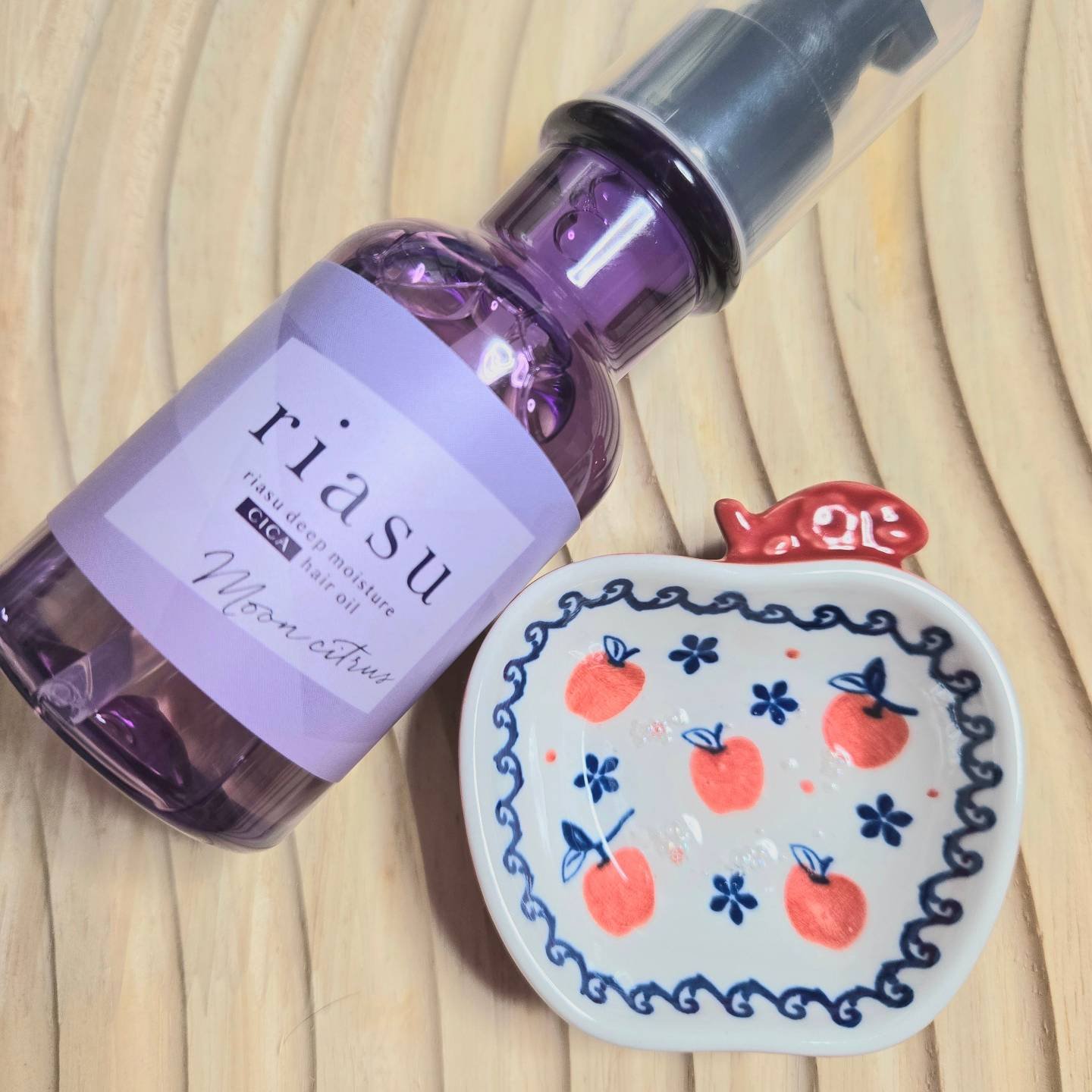 リアス ディープ モイスチャー シカ ヘアオイル/riasu/ヘアミルクを使ったクチコミ（3枚目）