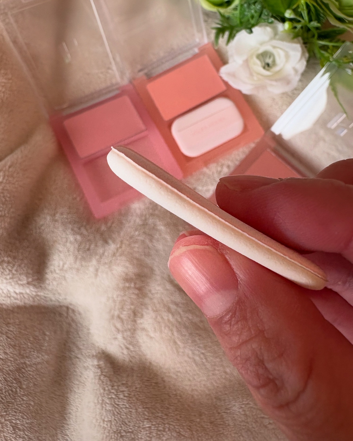 ティンテッドミルククリームブラッシュ /HOLIKA HOLIKA/ジェル・クリームチークを使ったクチコミ（3枚目）