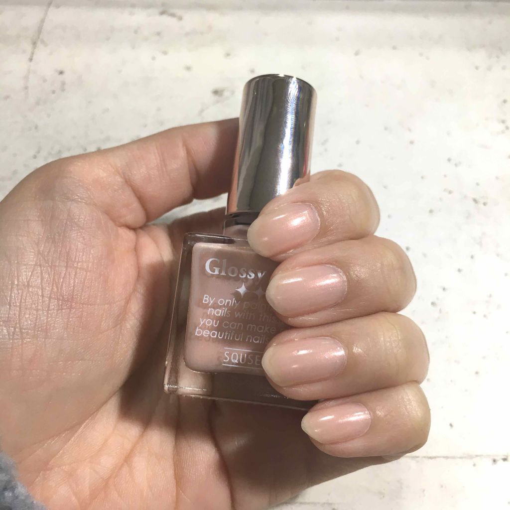 グロッシーコート/スキューズミー/オールインワンネイルを使ったクチコミ（3枚目）