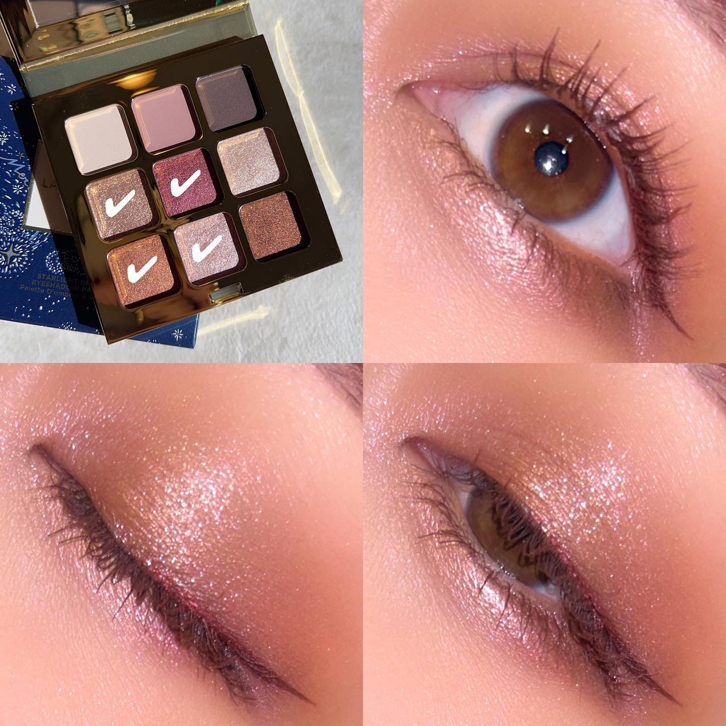 スターライト ドリームス アイシャドウ パレット /ローラ メルシエ/アイシャドウパレットを使ったクチコミ(2枚目)