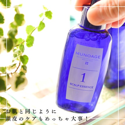 Wアプローチヘアプログラム/MUNOAGE(ミューノアージュ)/頭皮ローションを使ったクチコミ(2枚目)