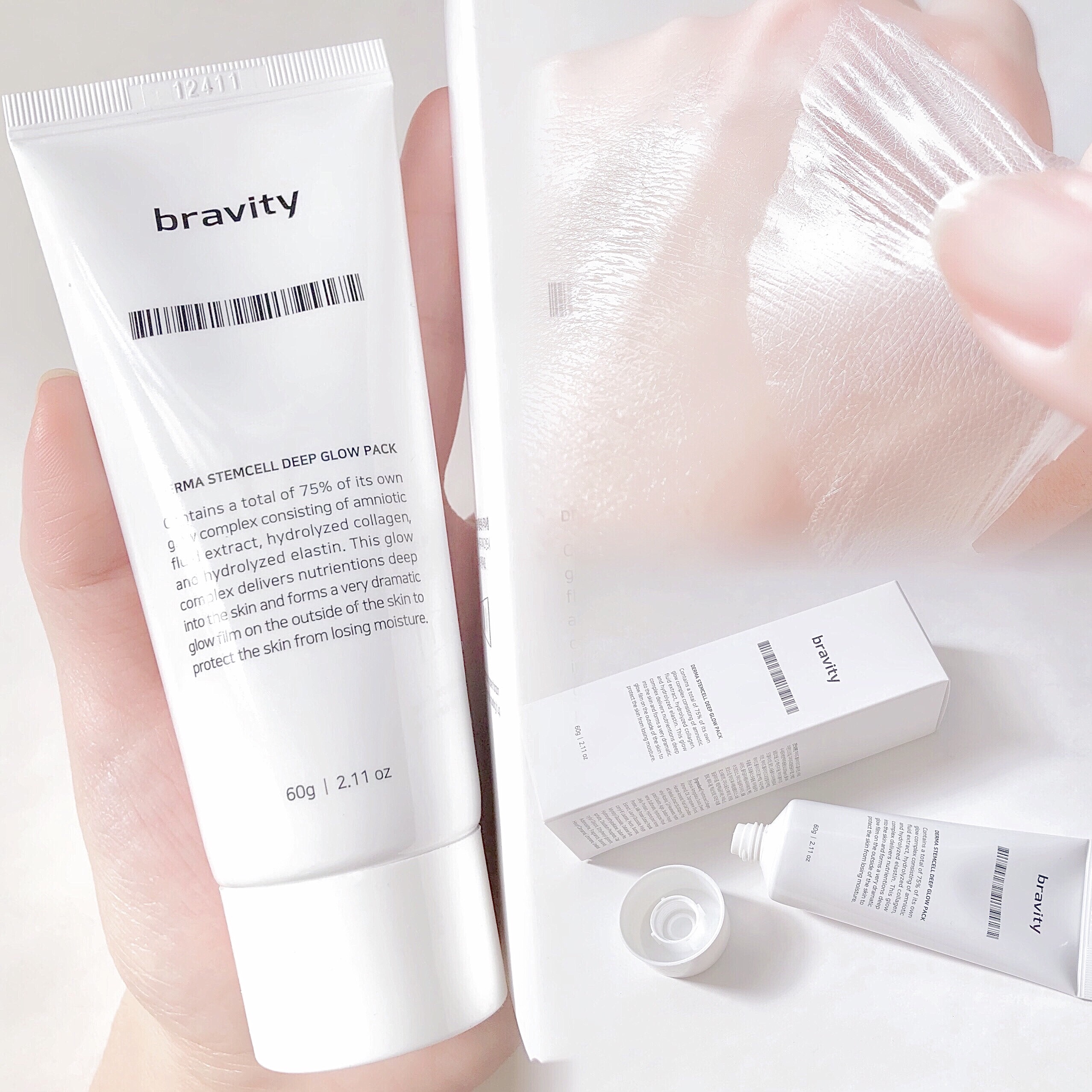 STEMCELL DEEP GLOW PACK/bravity/シートマスク・パックを使ったクチコミ（1枚目）