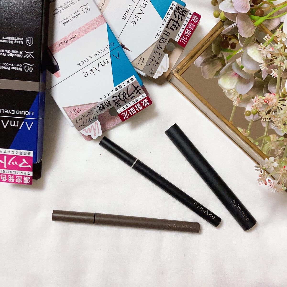 エーメイク グリッタースティック/A/mAke/グリッターを使ったクチコミ（2枚目）