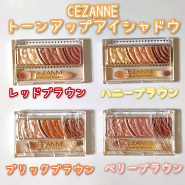 トーンアップアイシャドウ/CEZANNE/アイシャドウパレットを使ったクチコミ（1枚目）