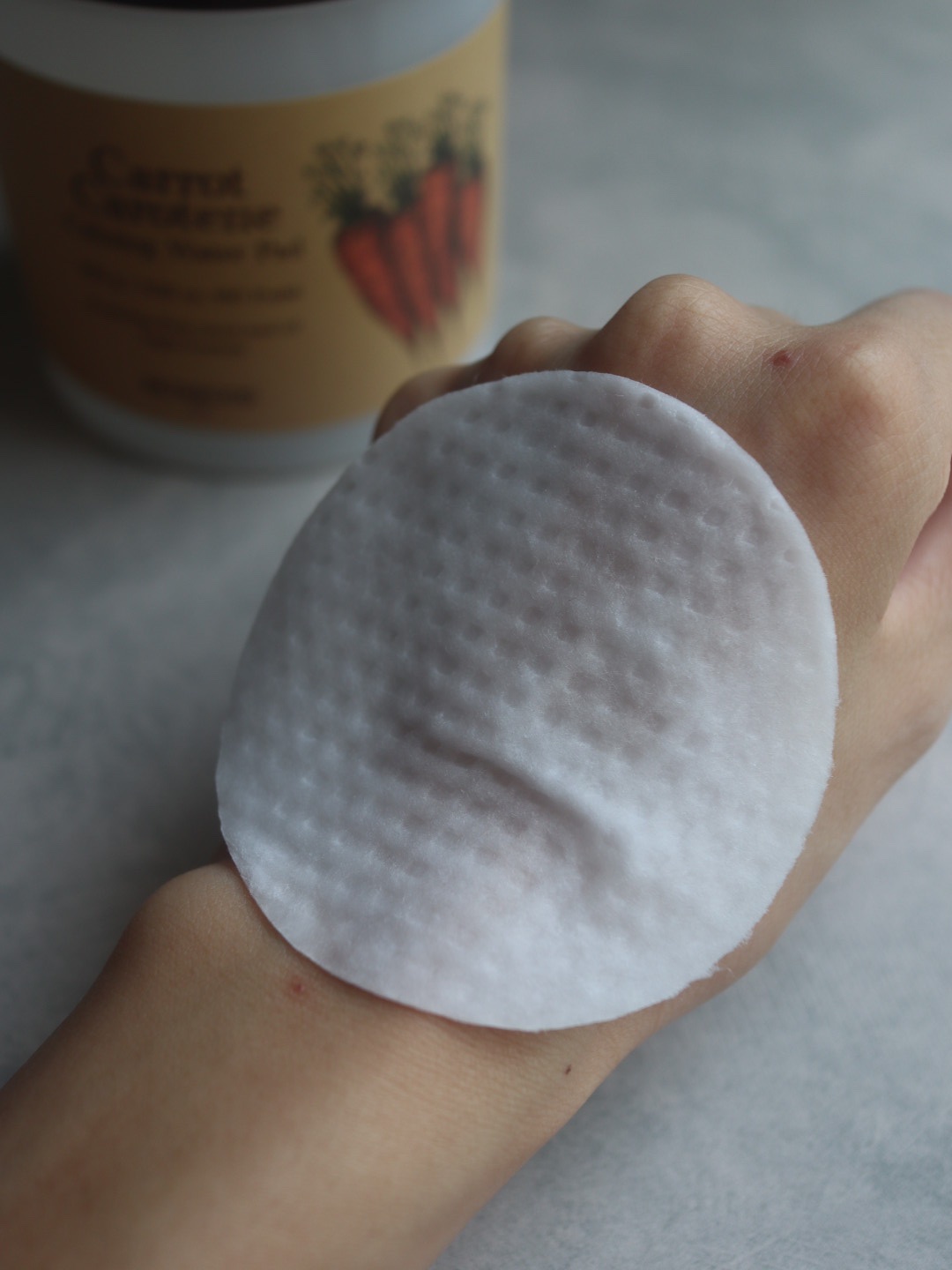 キャロットカロテン カーミングウォーターパッド/SKINFOOD/トナーパッドを使ったクチコミ（3枚目）