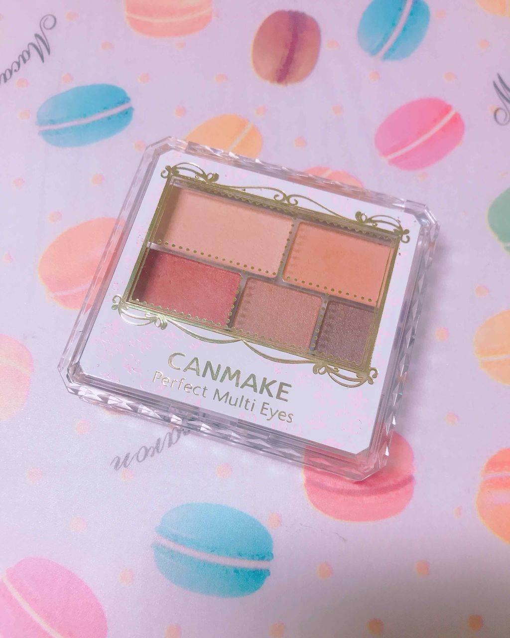 パーフェクトマルチアイズ/キャンメイク/アイシャドウパレットを使ったクチコミ(1枚目)