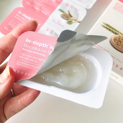 インデップス™リジュブバイオセルロースマスク/MADFORCOS/シートマスク・パックを使ったクチコミ(2枚目)