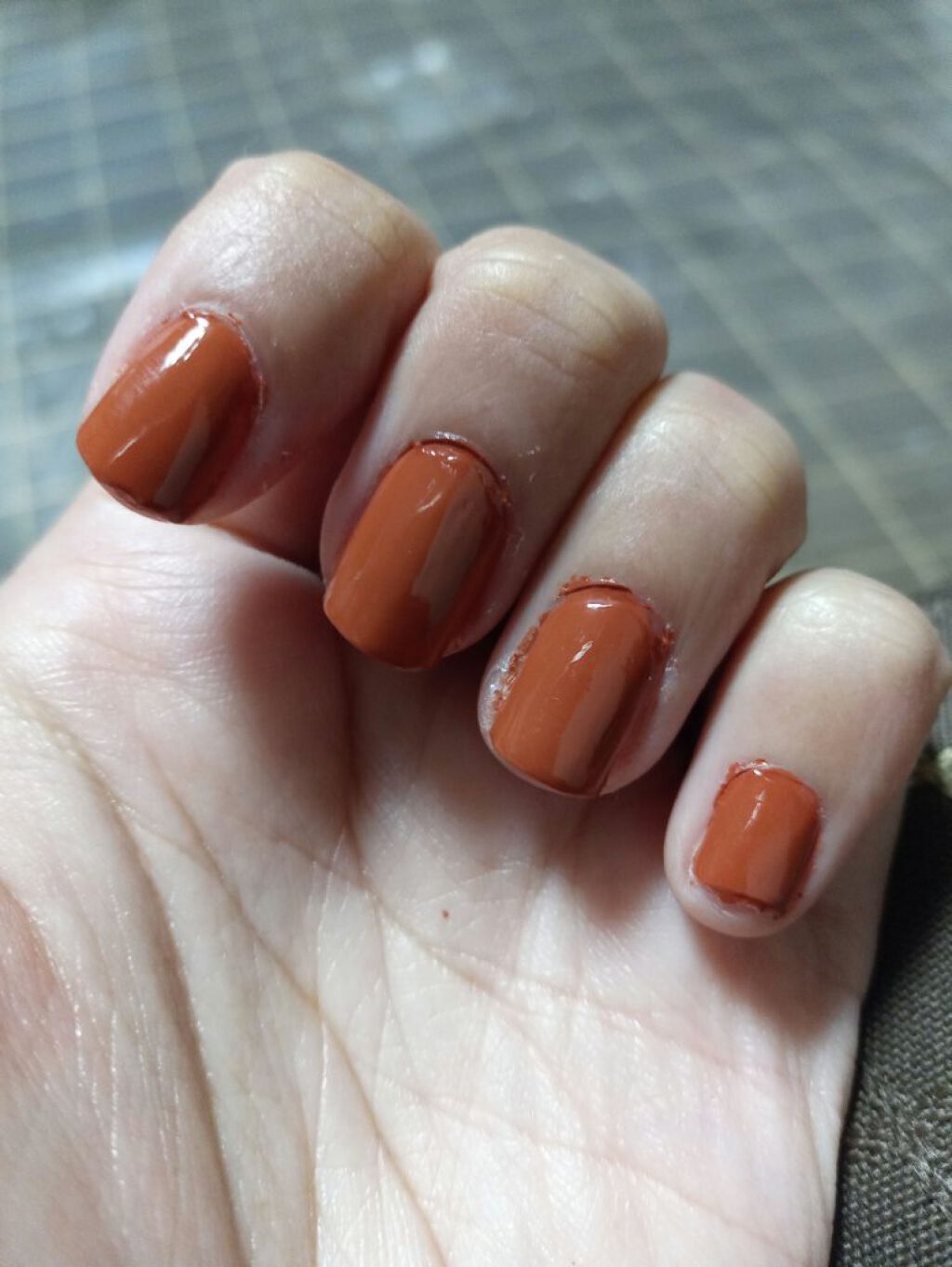 速乾トップコート/キャンドゥ/ネイルトップコートを使ったクチコミ（2枚目）