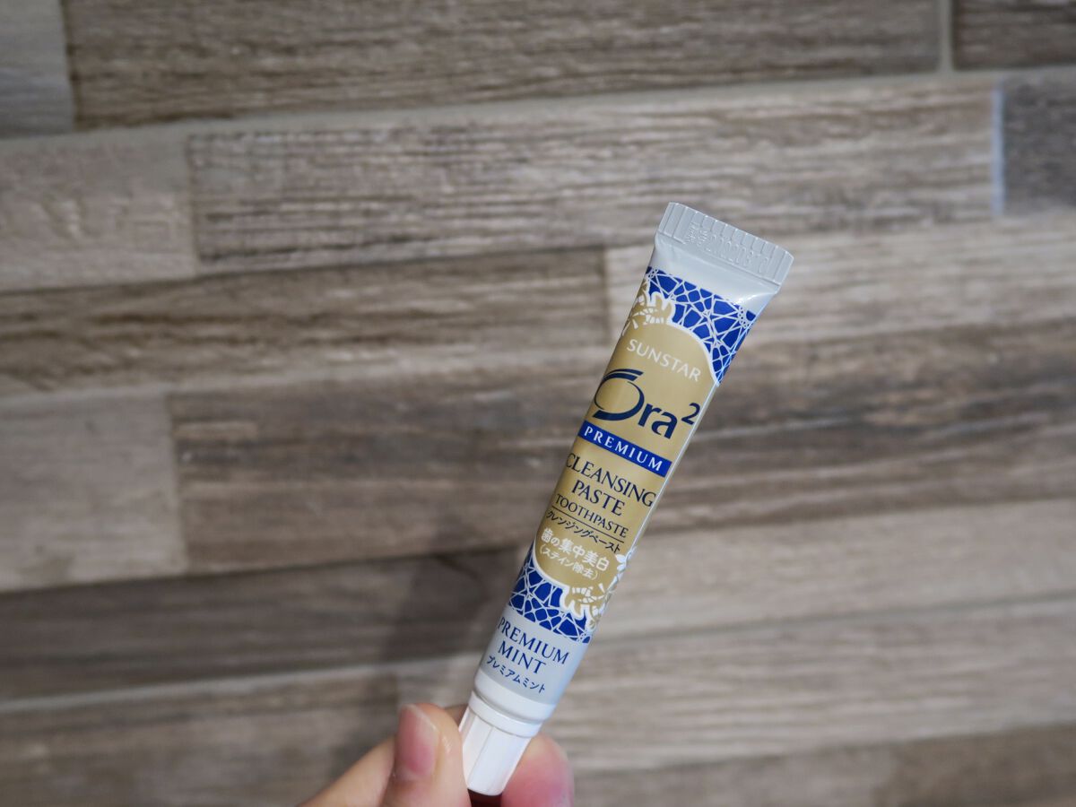 mocoskich on LIPS 「週1回の歯の集中美白に。オーラツープレミアムクレンジングペース..」(1枚目)