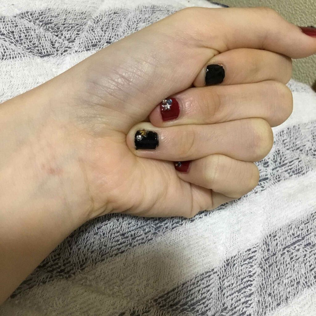 ネイルシール/DAISO/ネイルシールを使ったクチコミ（1枚目）