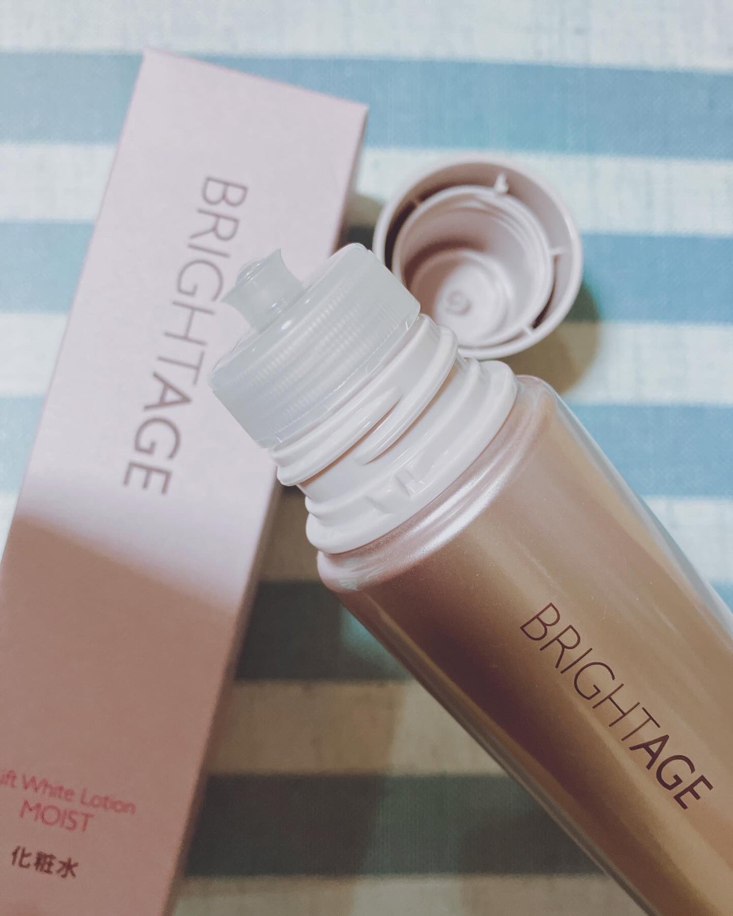 リフトホワイト ローション モイスト/BRIGHTAGE/化粧水を使ったクチコミ(3枚目)