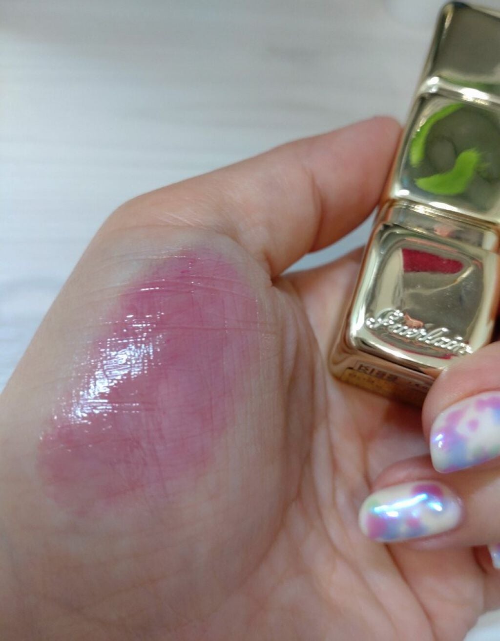 キスキス ビー グロウ/GUERLAIN/口紅を使ったクチコミ(2枚目)