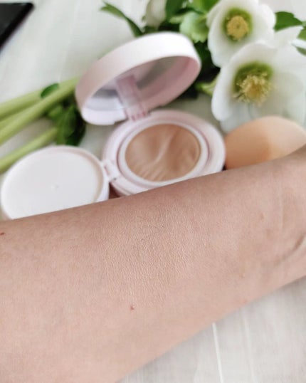 アクアリースキンウェア/ESPRIQUE/クッションファンデーションを使ったクチコミ(3枚目)