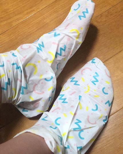 シルキーココナッツオイルフットマスク /MADFORCOS/レッグ・フットケアを使ったクチコミ(9枚目)