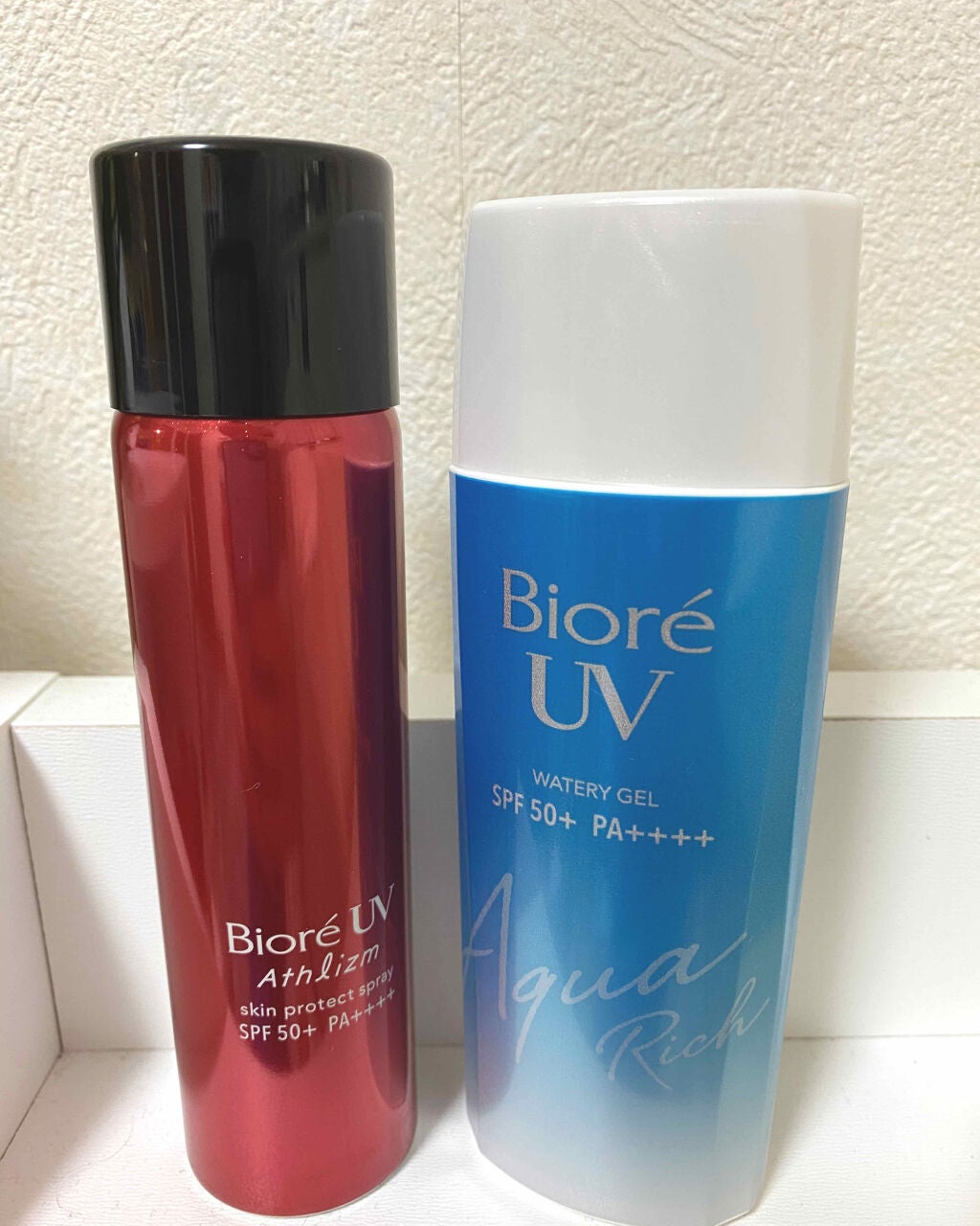 ビオレUV アクアリッチウォータリージェル /ビオレ/日焼け止め・UVケアを使ったクチコミ(1枚目)