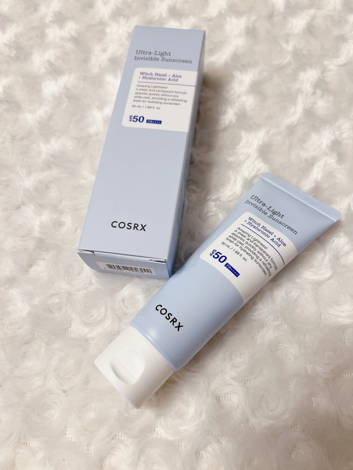 ウルトラライト透明UVクリーム/COSRX/日焼け止めクリームを使ったクチコミ(1枚目)