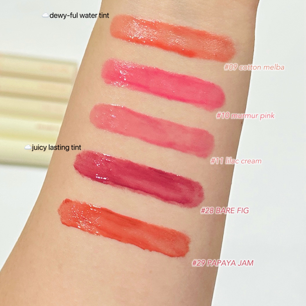 ジューシーラスティングティント/rom&nd/リップティントを使ったクチコミ（2枚目）