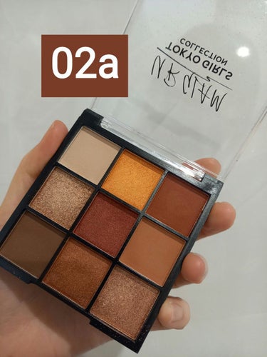 UR GLAM　BLOOMING EYE COLOR PALETTE/U R GLAM/パウダーアイシャドウを使ったクチコミ（1枚目）