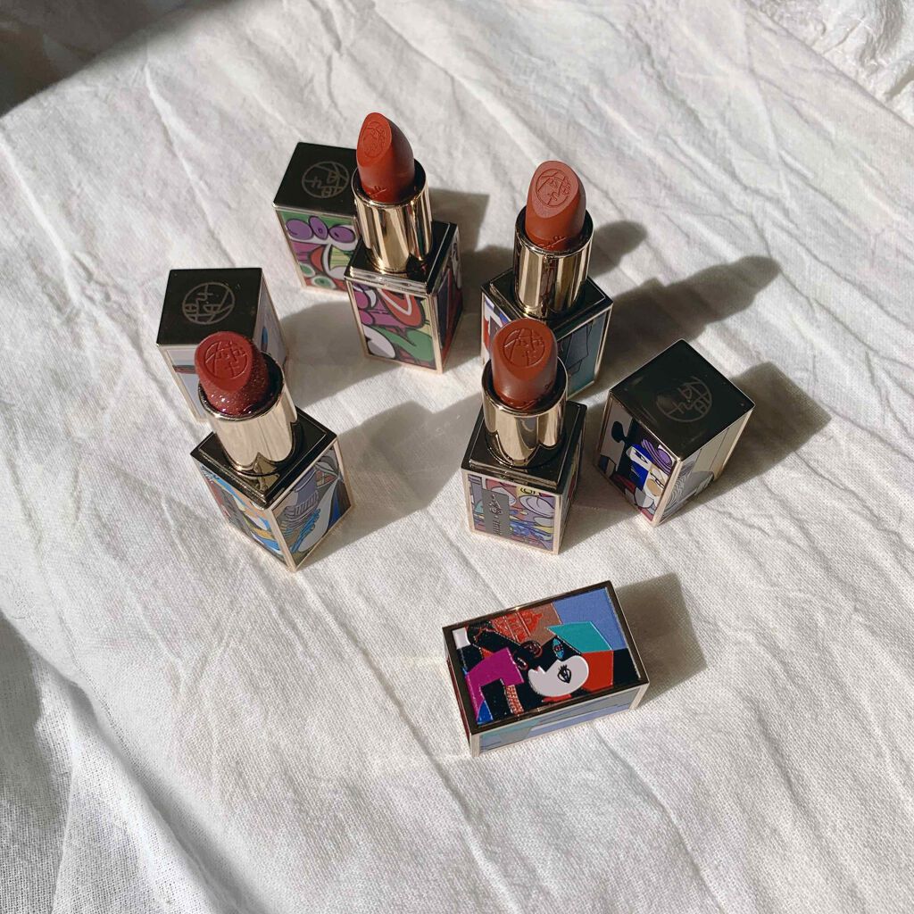 ピカソベルベットマットリップスティック/ZEESEA/口紅を使ったクチコミ(1枚目)