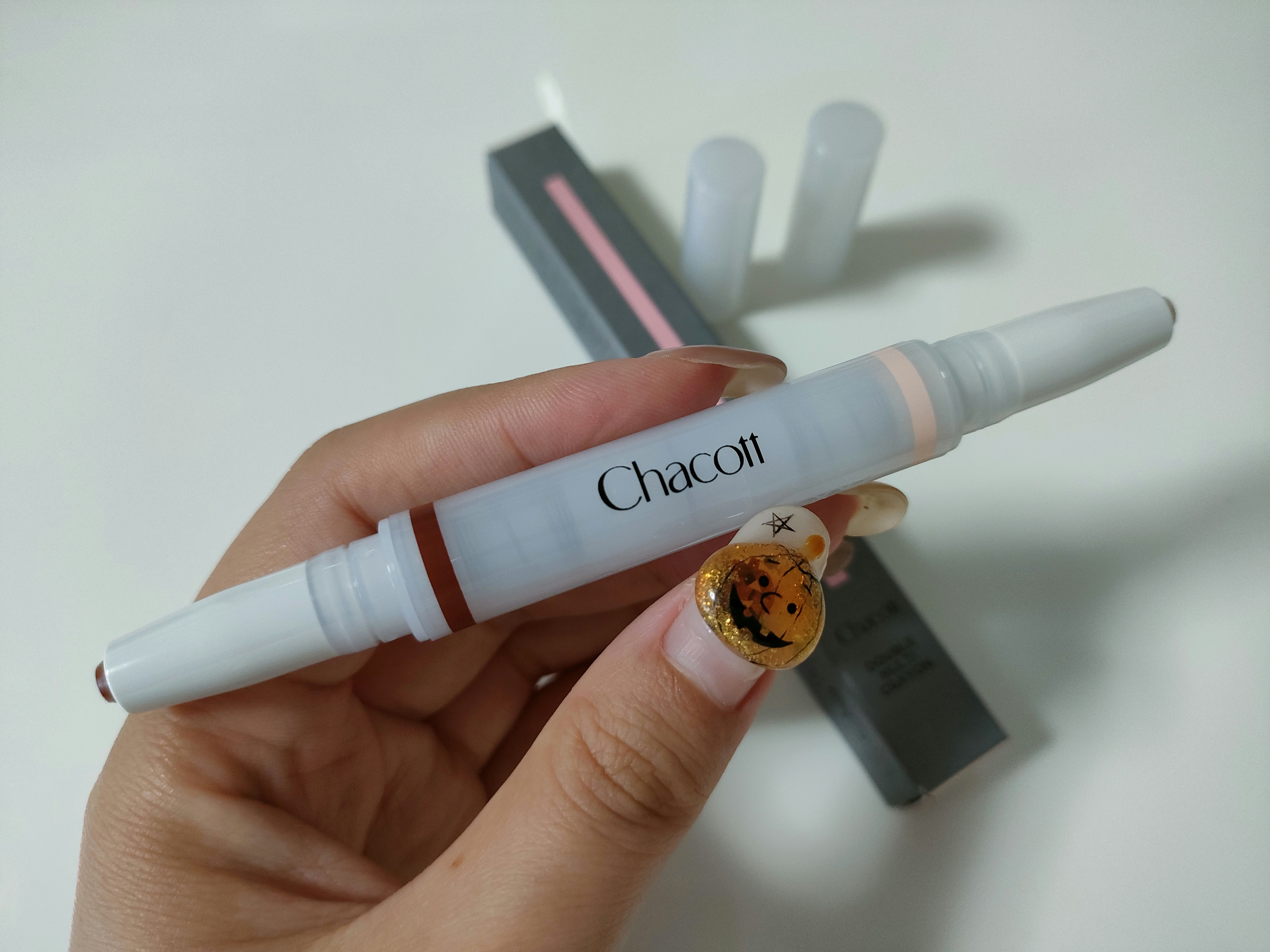 ダブルマルチクレヨン 421 ライトセコイヤ×サンキッス/チャコット・コスメティクス/シェーディングを使ったクチコミ（1枚目）