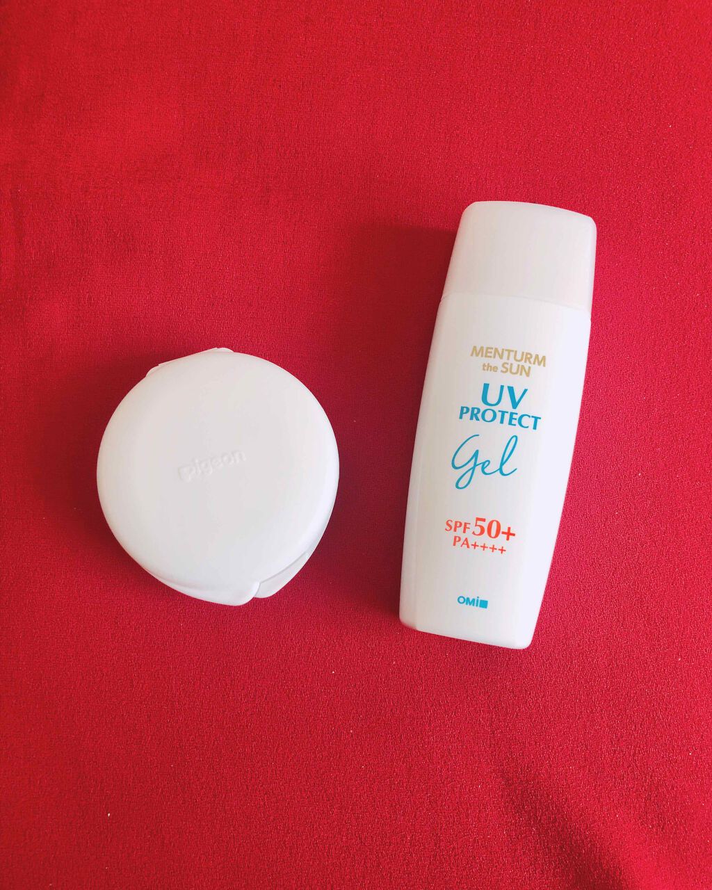 メンタームザサンパーフェクトUVジェル/メンターム/日焼け止めジェルを使ったクチコミ（1枚目）